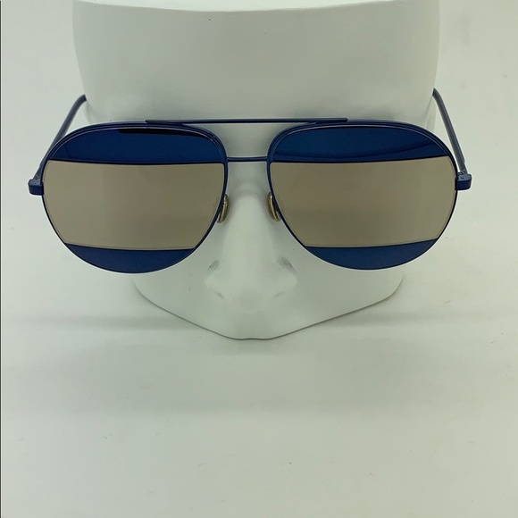 Christian Dior Split 1 QAOUE Aviator Sunglasses - Picture 1 of 7